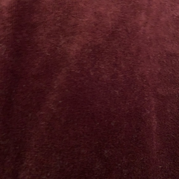 Velvet Long Sleeve High Neck Top - Picture 8 of 8